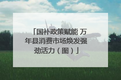 国补政策赋能 万年县消费市场焕发强劲活力（图）